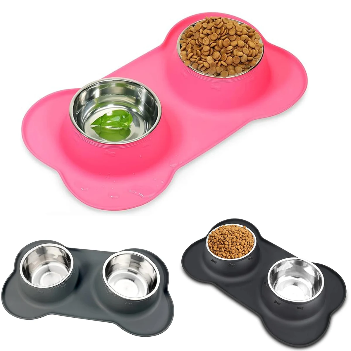 Stainless Steel Pet Food Bowls 1