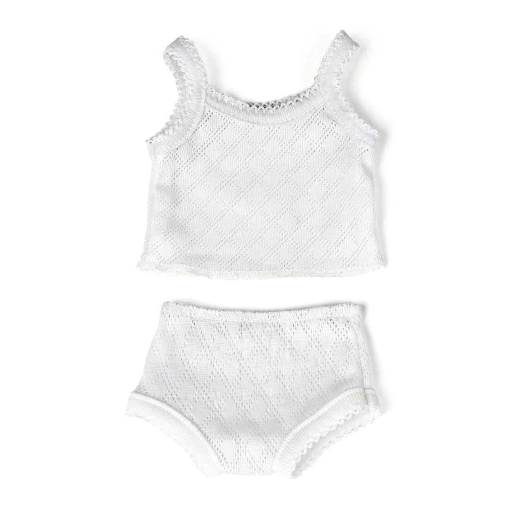 Doll Underwear Sets - White 15" 1