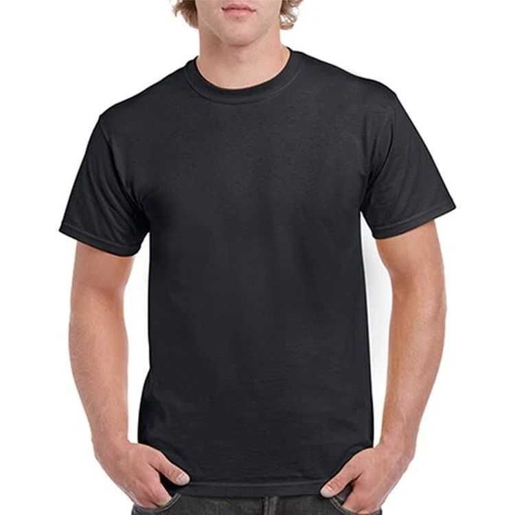 Men's Irregular T-Shirts Black Large 1