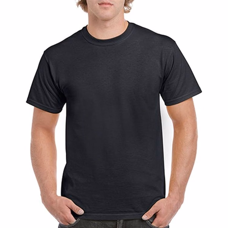 Men's Irregular T-Shirts Black Large