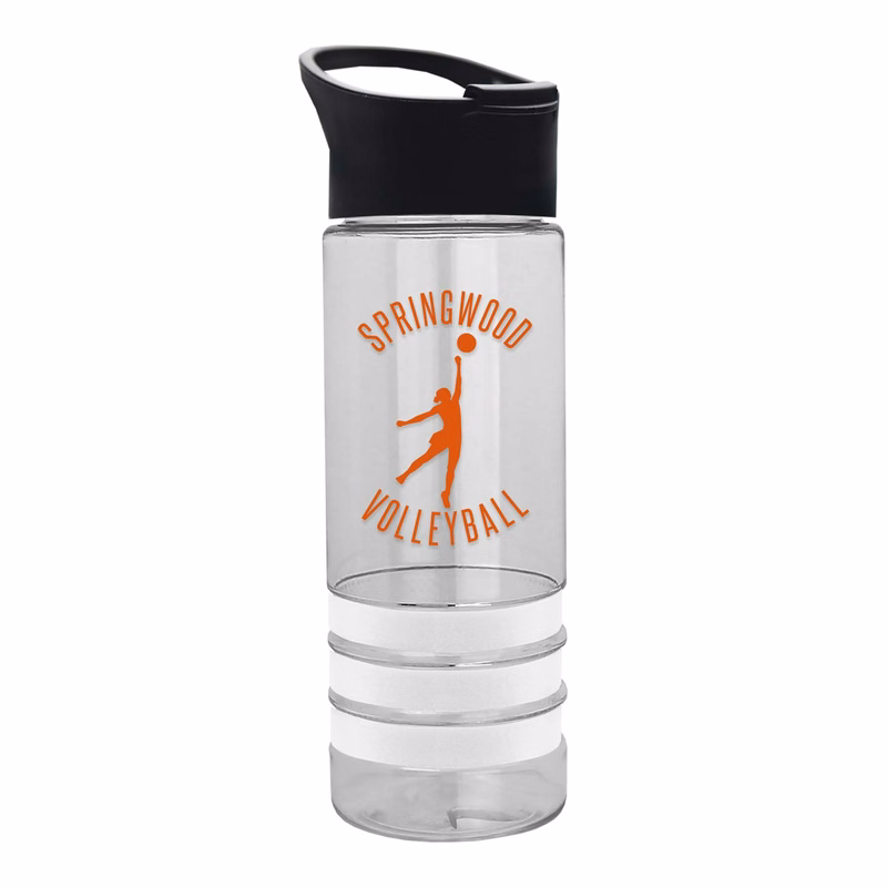 Sergeant Stripe - 24 oz. Tritan Bottle with Pop-up and Stripe Bands