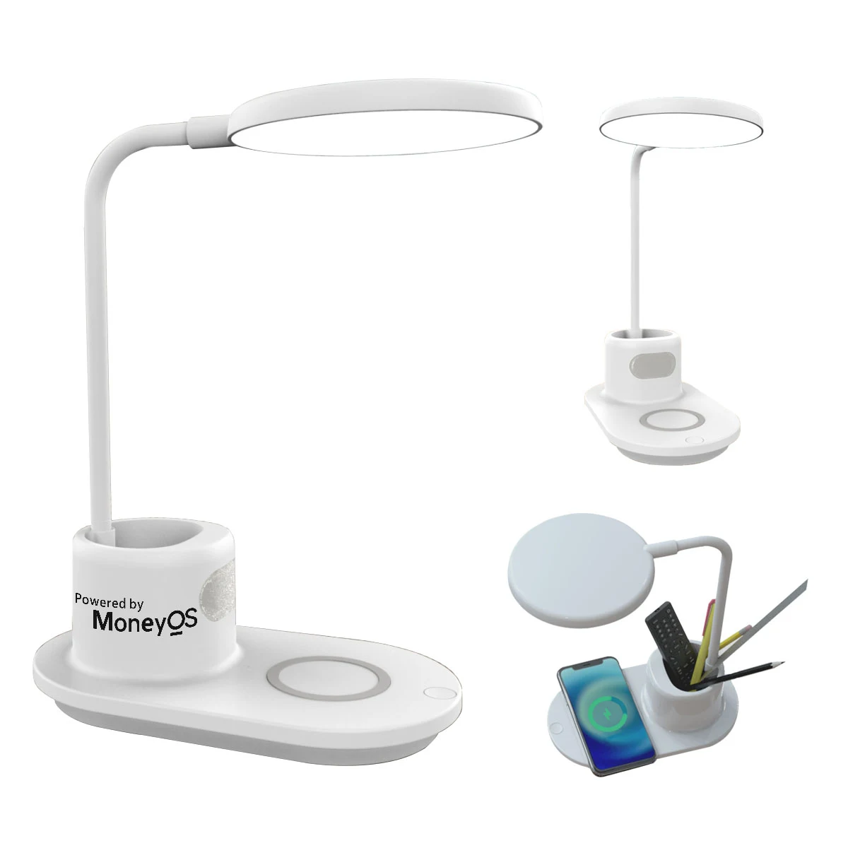 LED LampPen Holder Wireless Charger 1