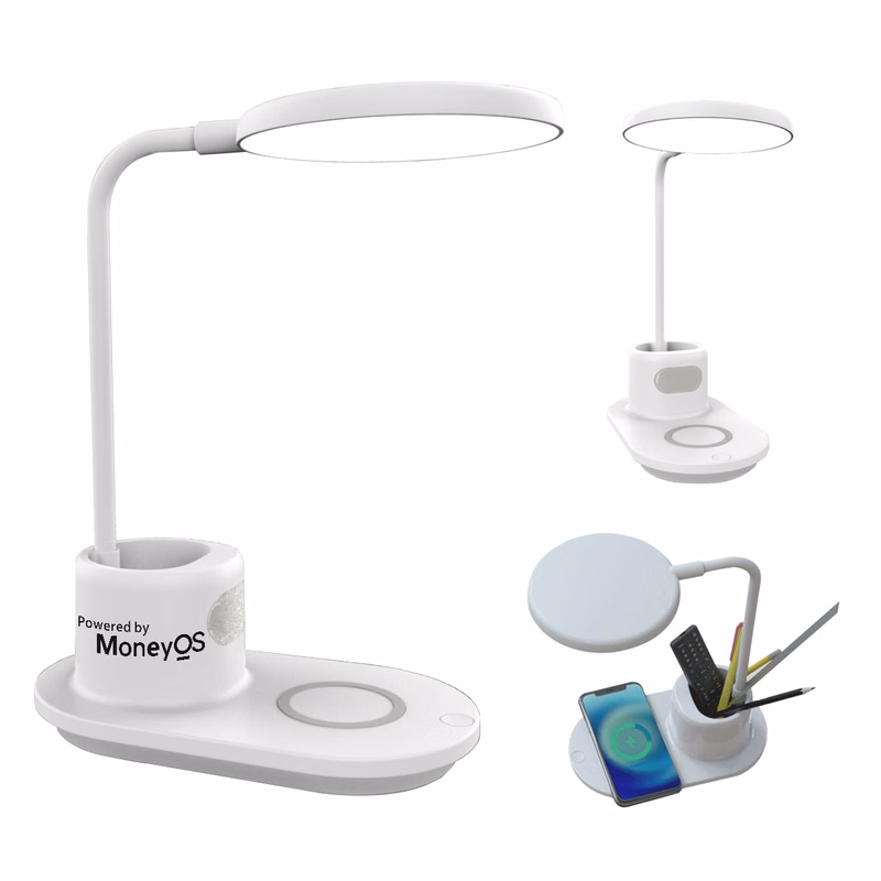 LED LampPen Holder Wireless Charger