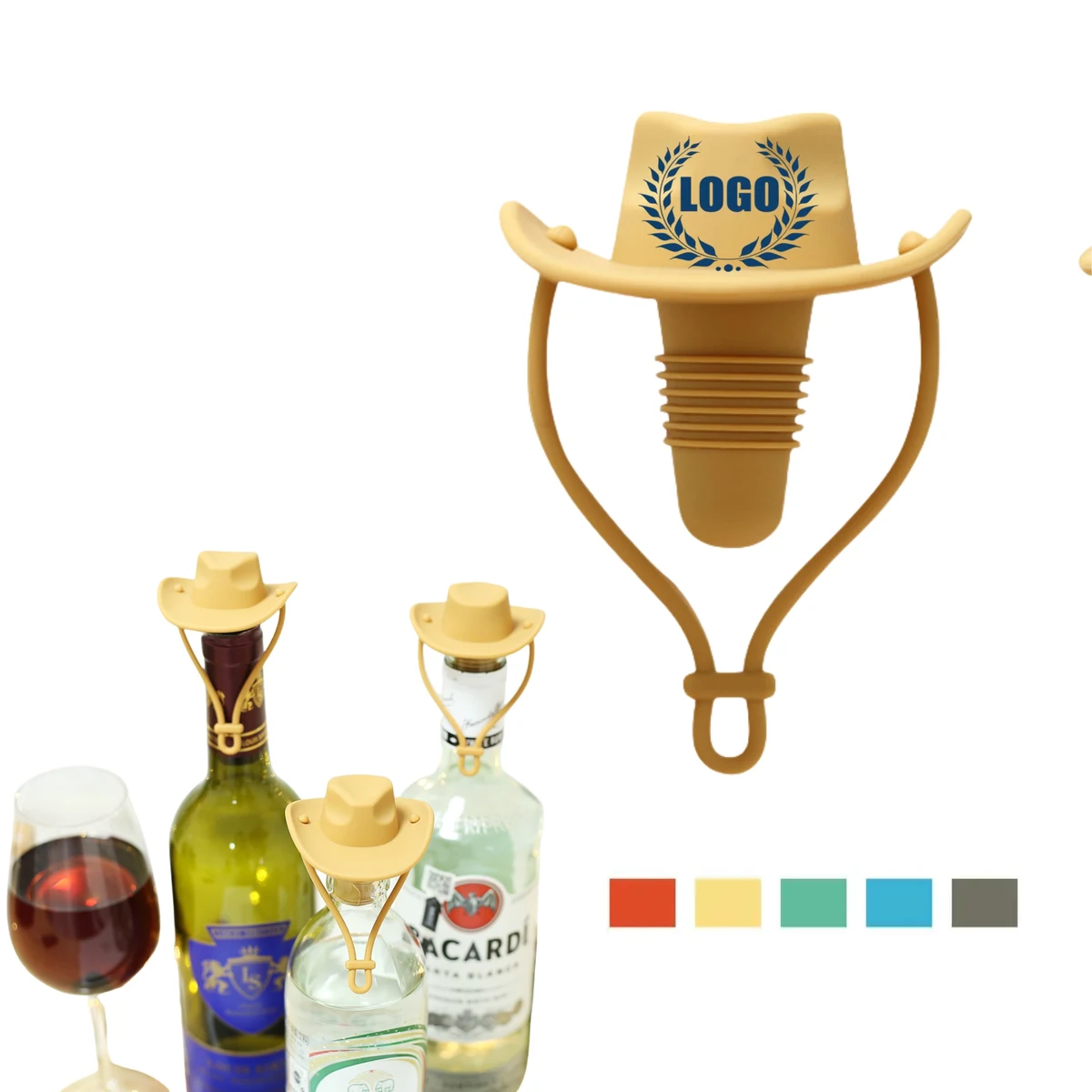 Silicone Wine Stopper for Wine Bottles 1