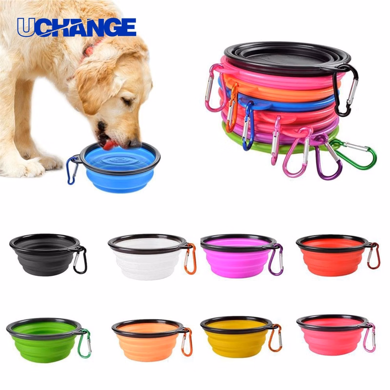 Collapsible Travel Dog Bowl Dish