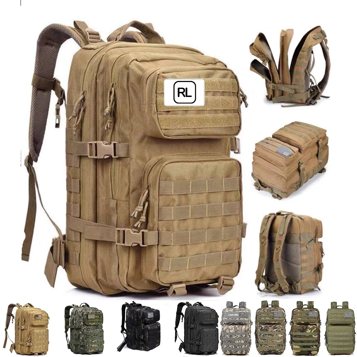 40L Military Tactical Backpack 1