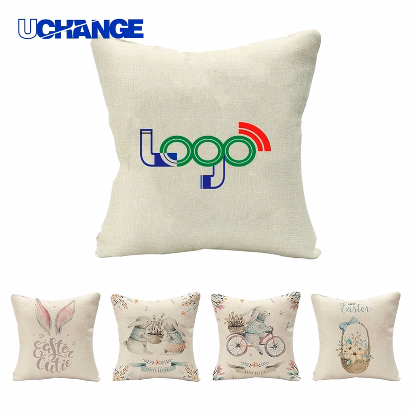 Durable Linen Cushion Cover for Daily Household Furniture