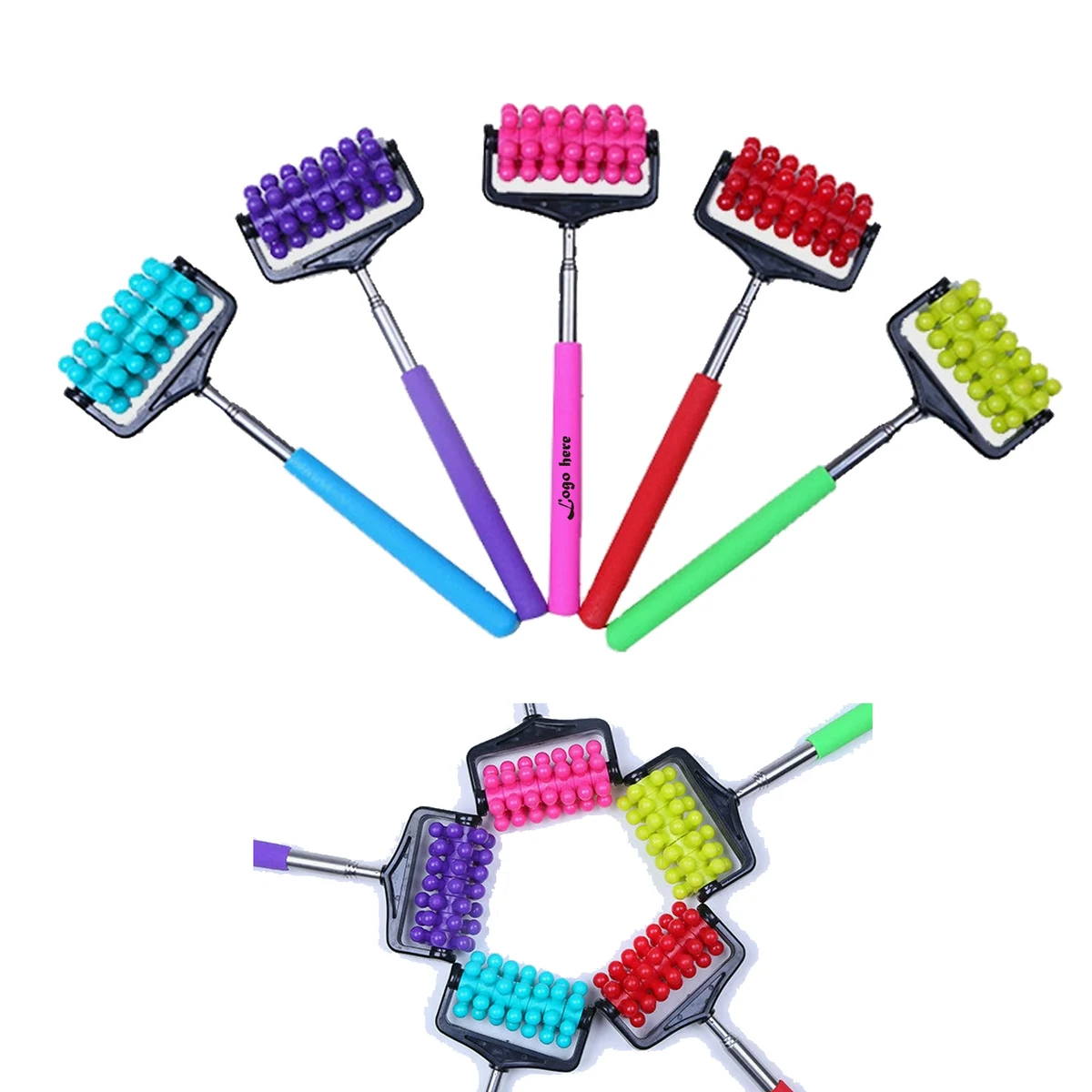 Telescopic Massager Back Muscle Roller 1