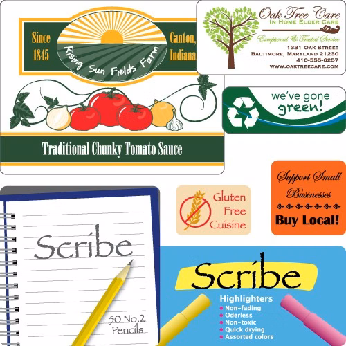 Die Cut Labels