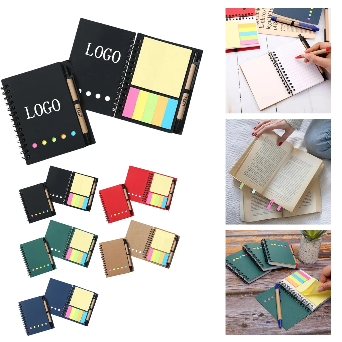 Kraft Paper Notepad Set 1