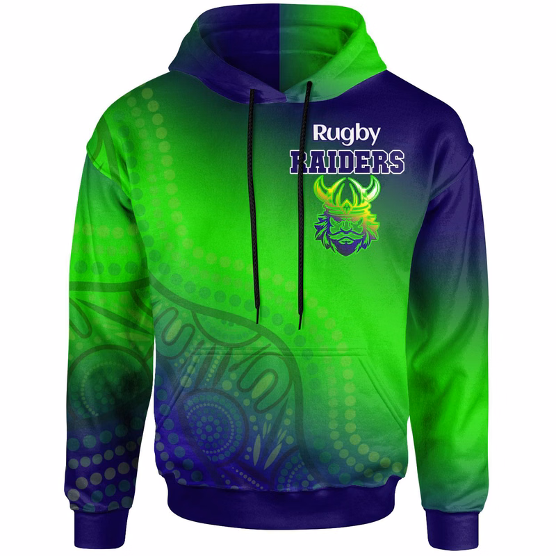 75D Milk Silk Fluorescent Digital Print Men's Pullover Hoodie w/ Pocket - 7.4 oz