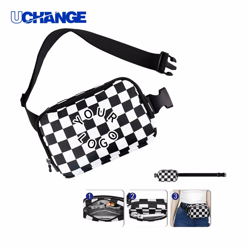 Compact Oxford Belt Bag Organizer with Carry Strap