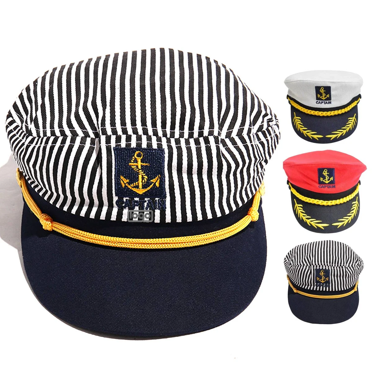 Nautical Style Wide Brim Hat 1