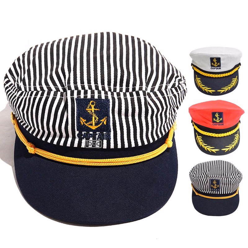 Nautical Style Wide Brim Hat