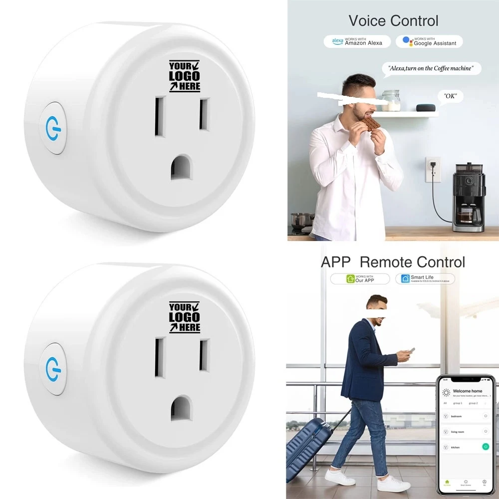 Mini Smart Plug Wifi Socket Works With Alexa/Google Home 1