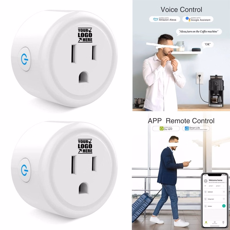 Mini Smart Plug Wifi Socket Works With Alexa/Google Home