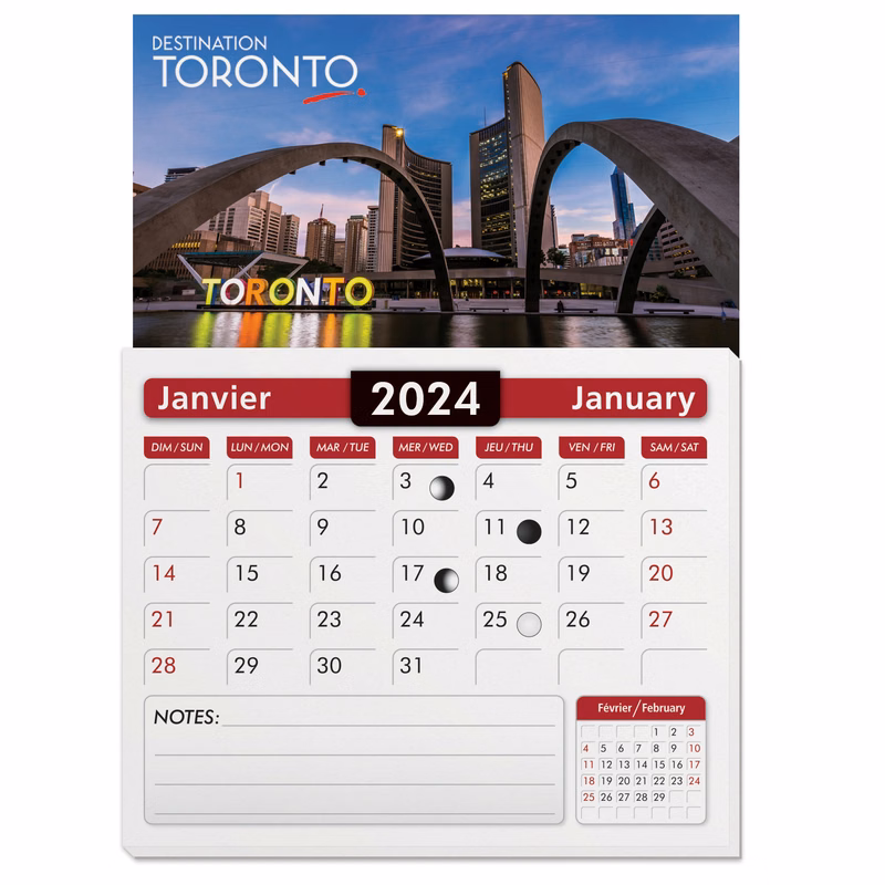 4 Colour Process Decal / Calendar