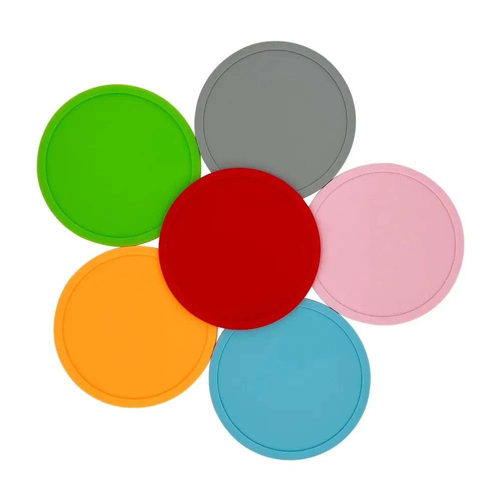 Circle Round Coasters w/ Full Color Imprint 1
