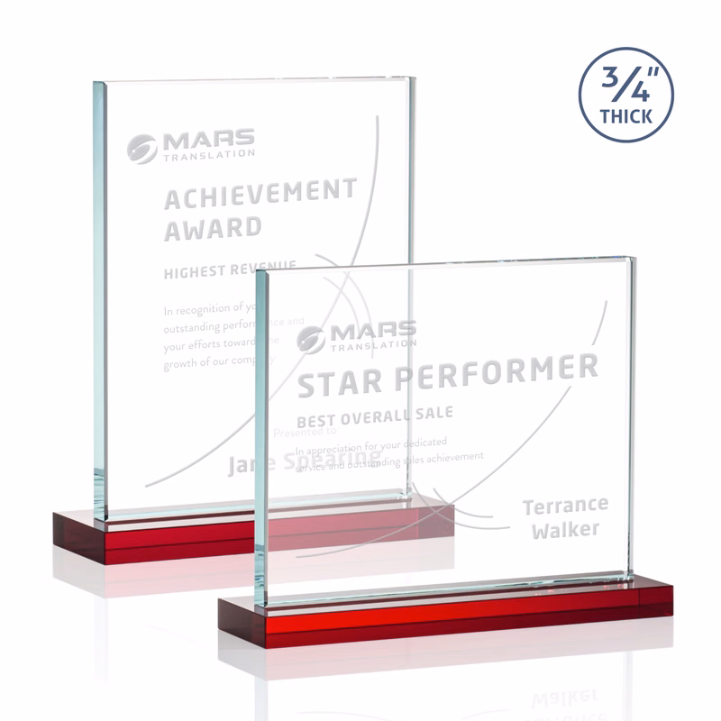Manhattan Award - Red