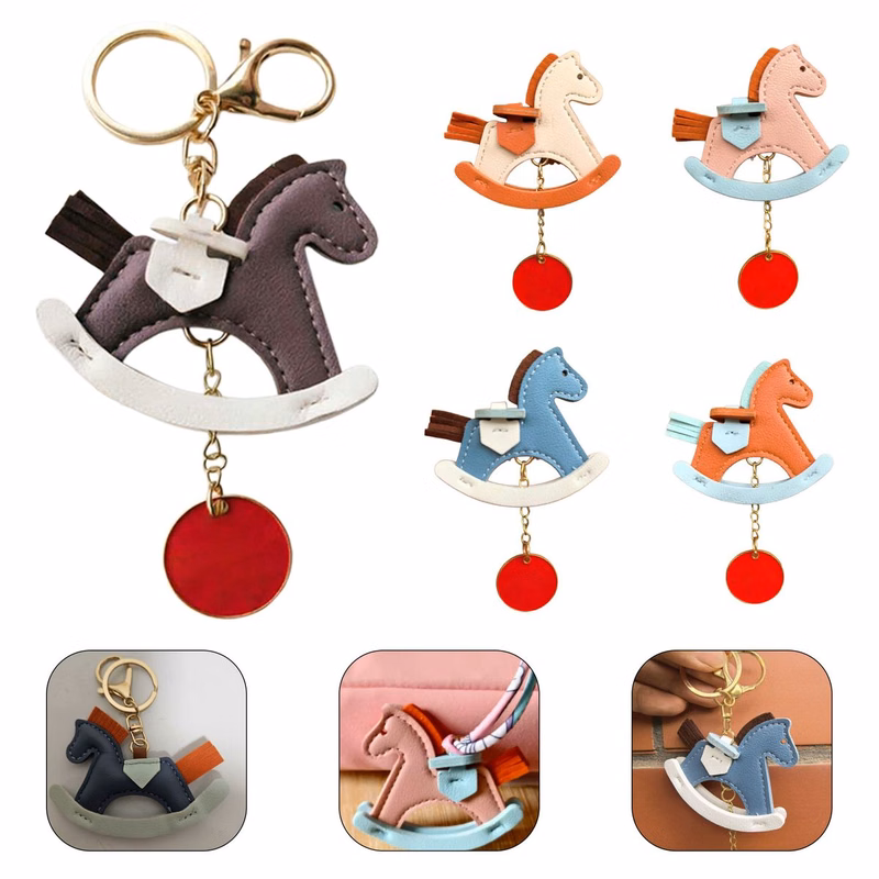 Cortical Pony Rocking Horse Keychain