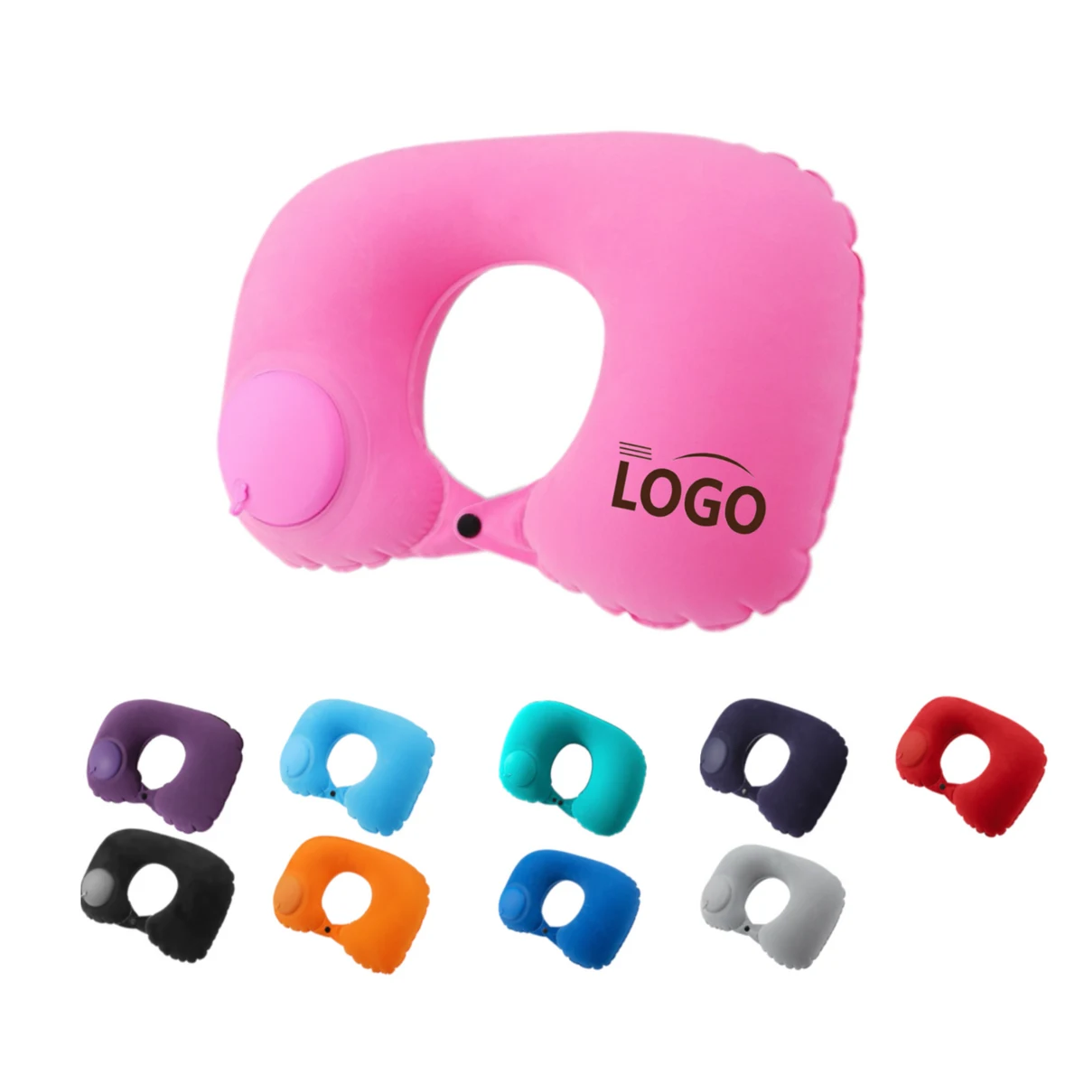 Inflatable U-Shaped Travel Pillow 1
