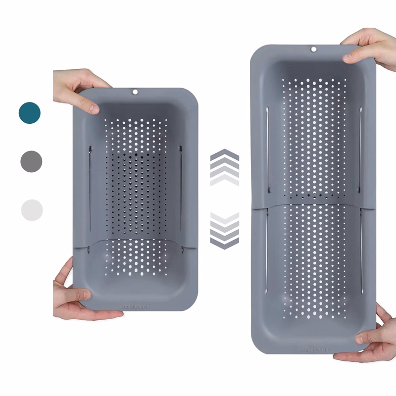 Over The Sink Colander Strainer Basket