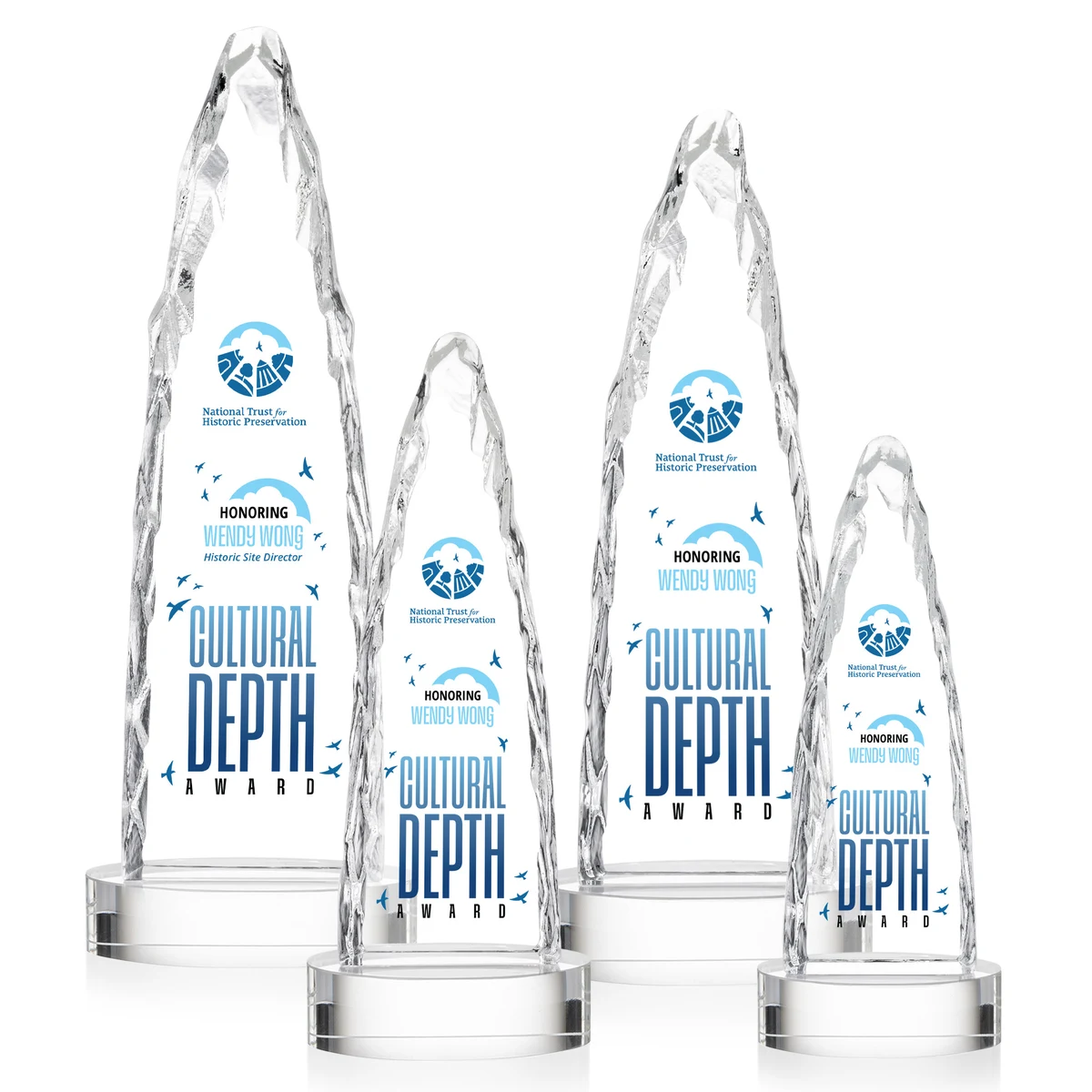 Goderich VividPrint™ Award on Base - Clear 1