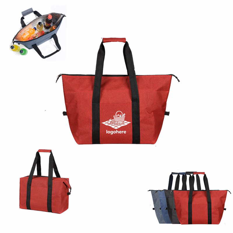 Reusable Zipper Cooler Bag