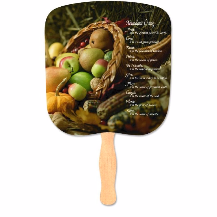 Abundant Living Stock Religious & Inspirational Fan