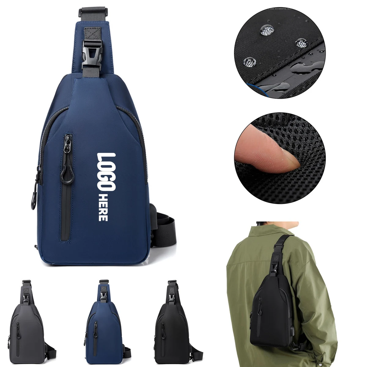 Sling Backpack Shoulder Bag 1