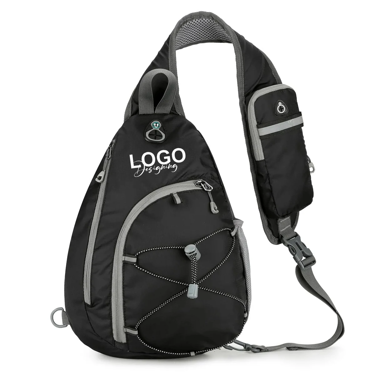 Sling Backpack With Front Pocket 1