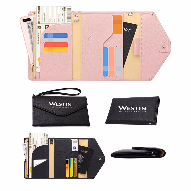 iBank ® Multi-Purpose RFID Blocking Passport Holder Travel Wallet