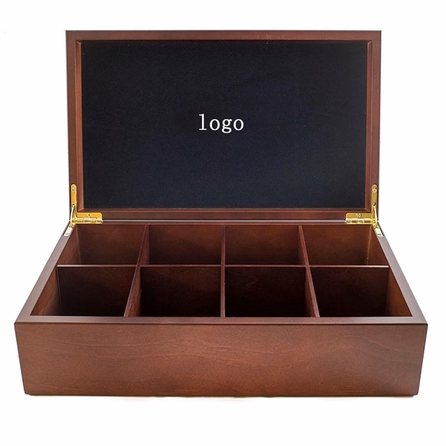 Wooden tea box
