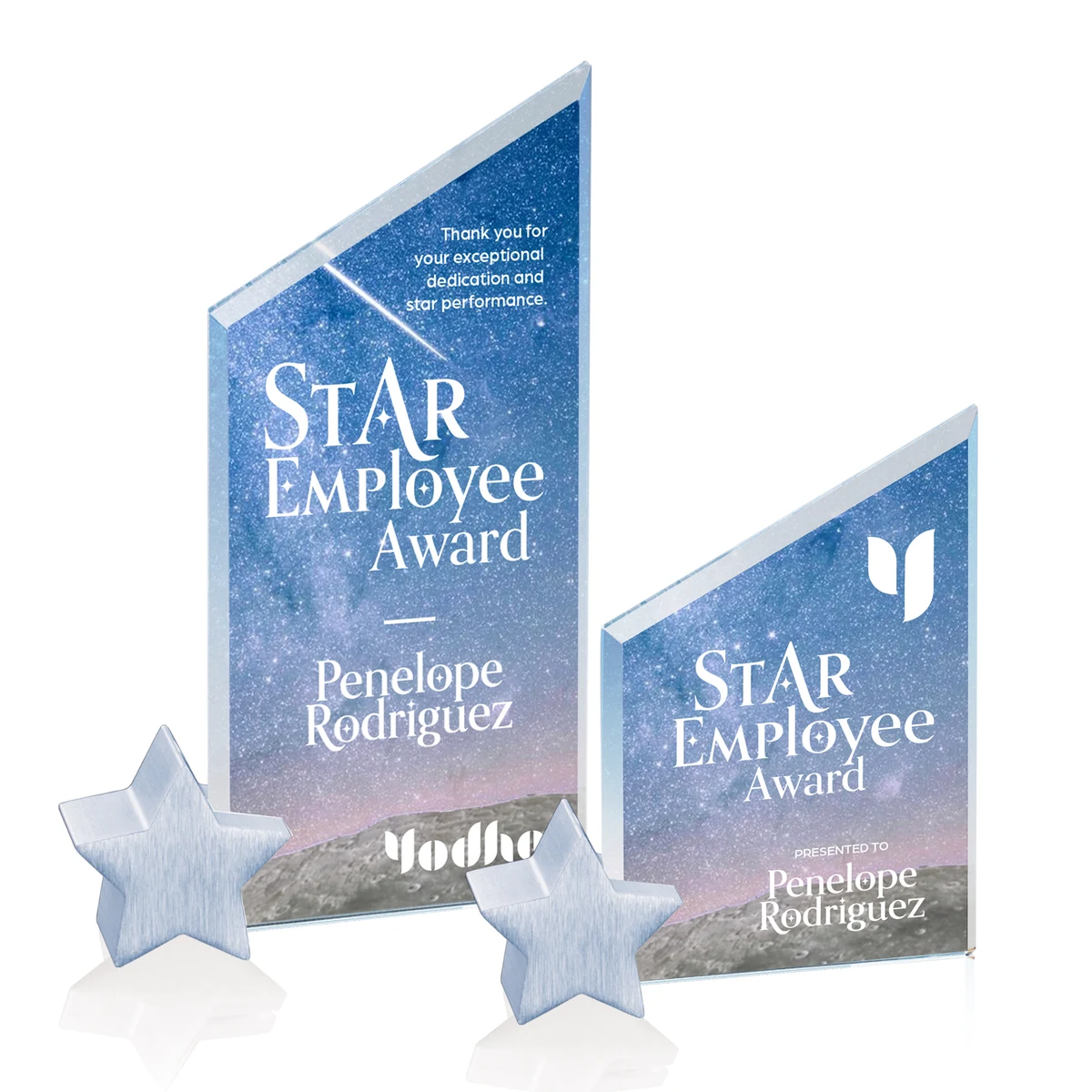 Cooper VividPrint™ Award - Starfire/Silver Star 1