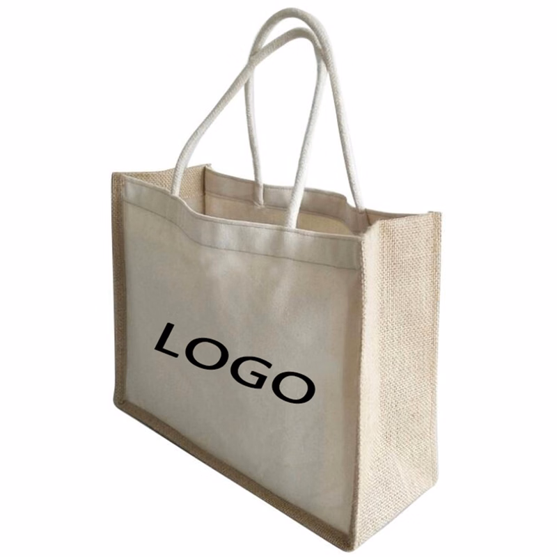 Jute Bag with Rope Handle