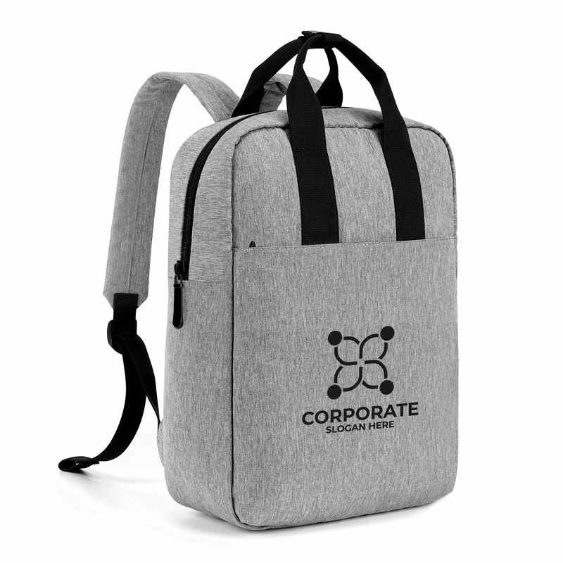 Heathered 15" Convertible Laptop Backpack Tote