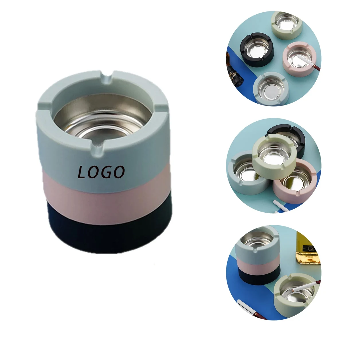Heat-Resistant Smoking Accessory With Logo For Safety 1