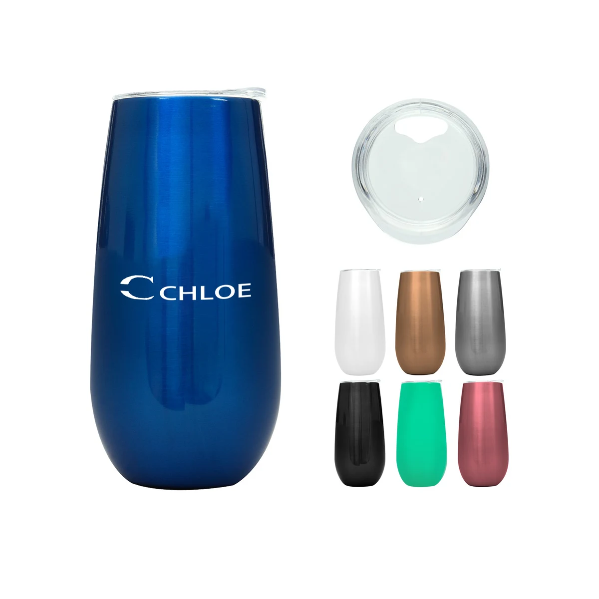 6 Oz. Stemless Champagne Flute 1