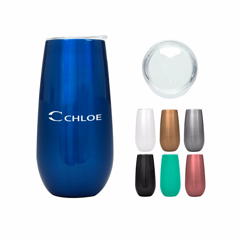 6 Oz. Stemless Champagne Flute