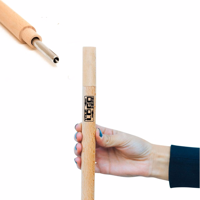 Reusable Straw with Wood Case