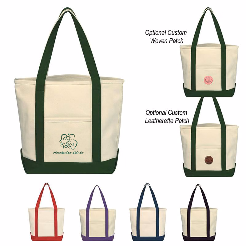 SMALL COTTON CANVAS TOTE BAG
