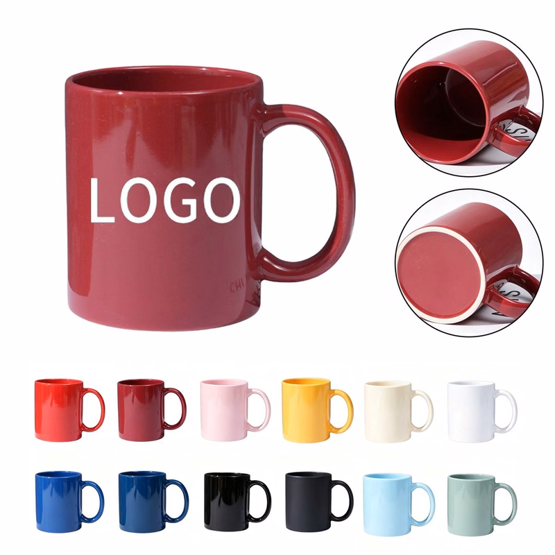 MOQ30 12 oz Colored Ceramic Mug