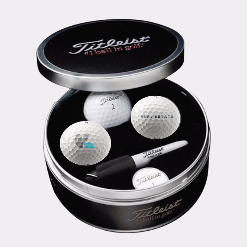 Titleist® Pro V1X Golf Ball Gift Tin Set