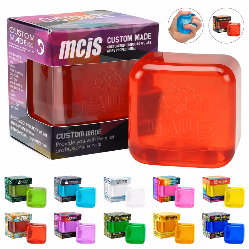 Squishy Ice Cube Stress Toy