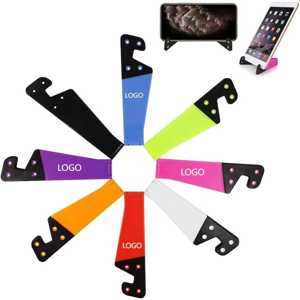 Foldable Plastic V Shape Phone Stand 1