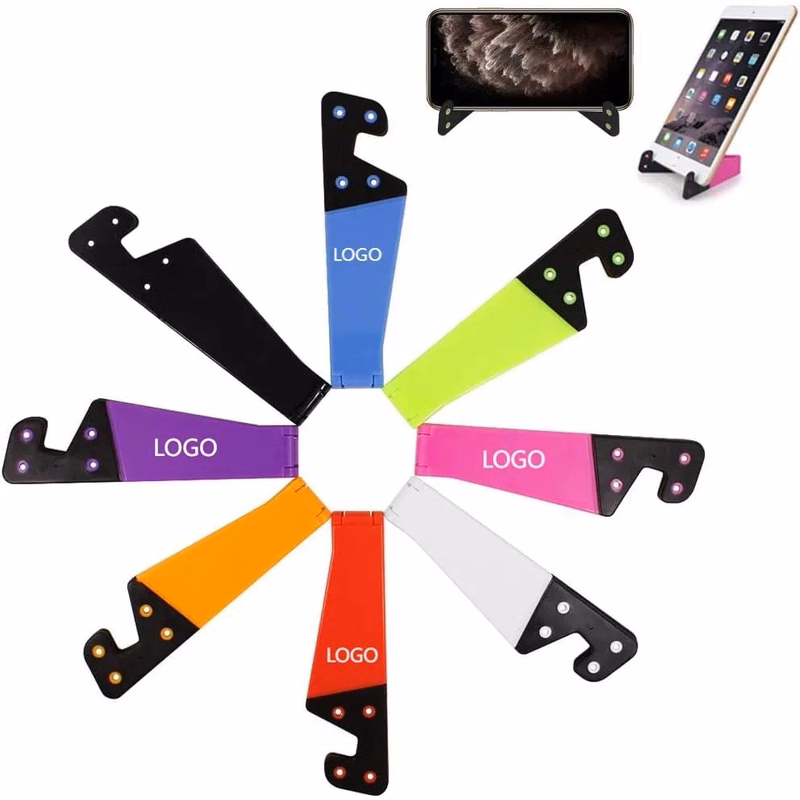Foldable Plastic V Shape Phone Stand