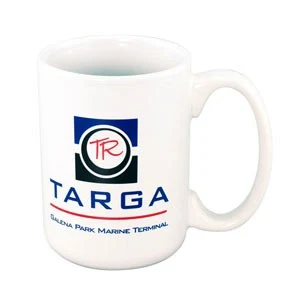 15 Oz. El Grande Series Ceramic Mug - White 1