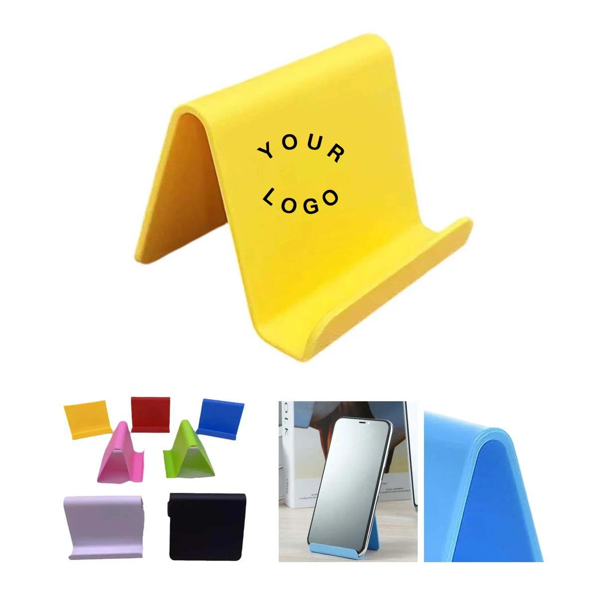 Durable Plastic Phone Stand for Desk and Travel 1