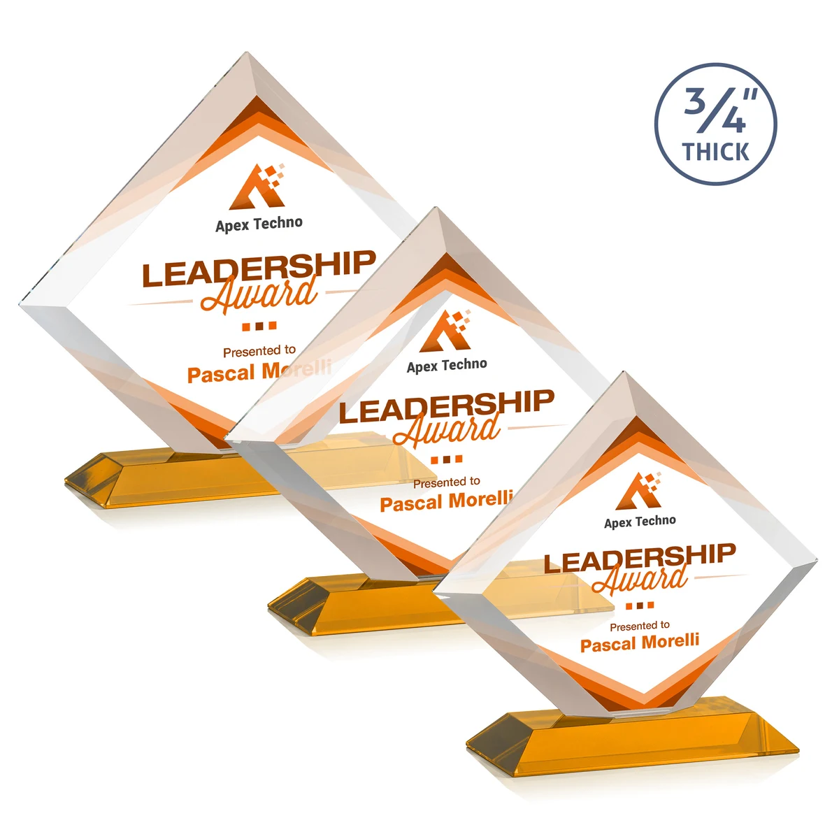 Belaire VividPrint™ Award - Amber 1