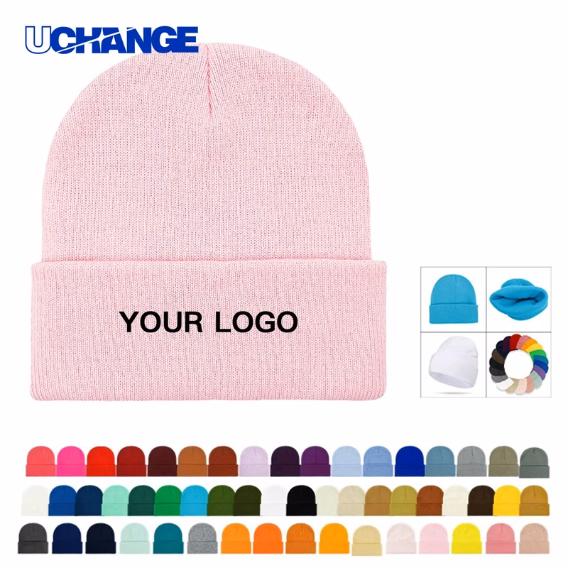 Stretchy Knit Beanie Hat Headwear for Daily Use